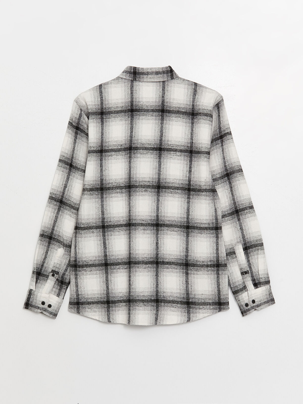 XSIDE Regular Fit Long Sleeve Plaid Men's Flannel Shirt