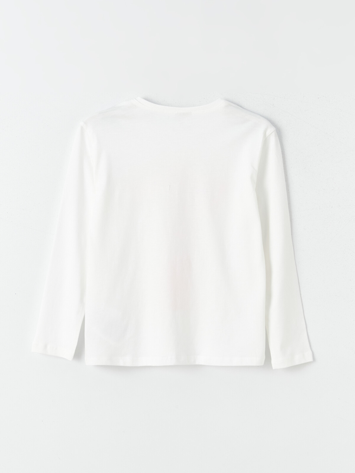 LCW Kids Crew Neck Printed Long Sleeve Girls' T-shirt - W3GK38Z4