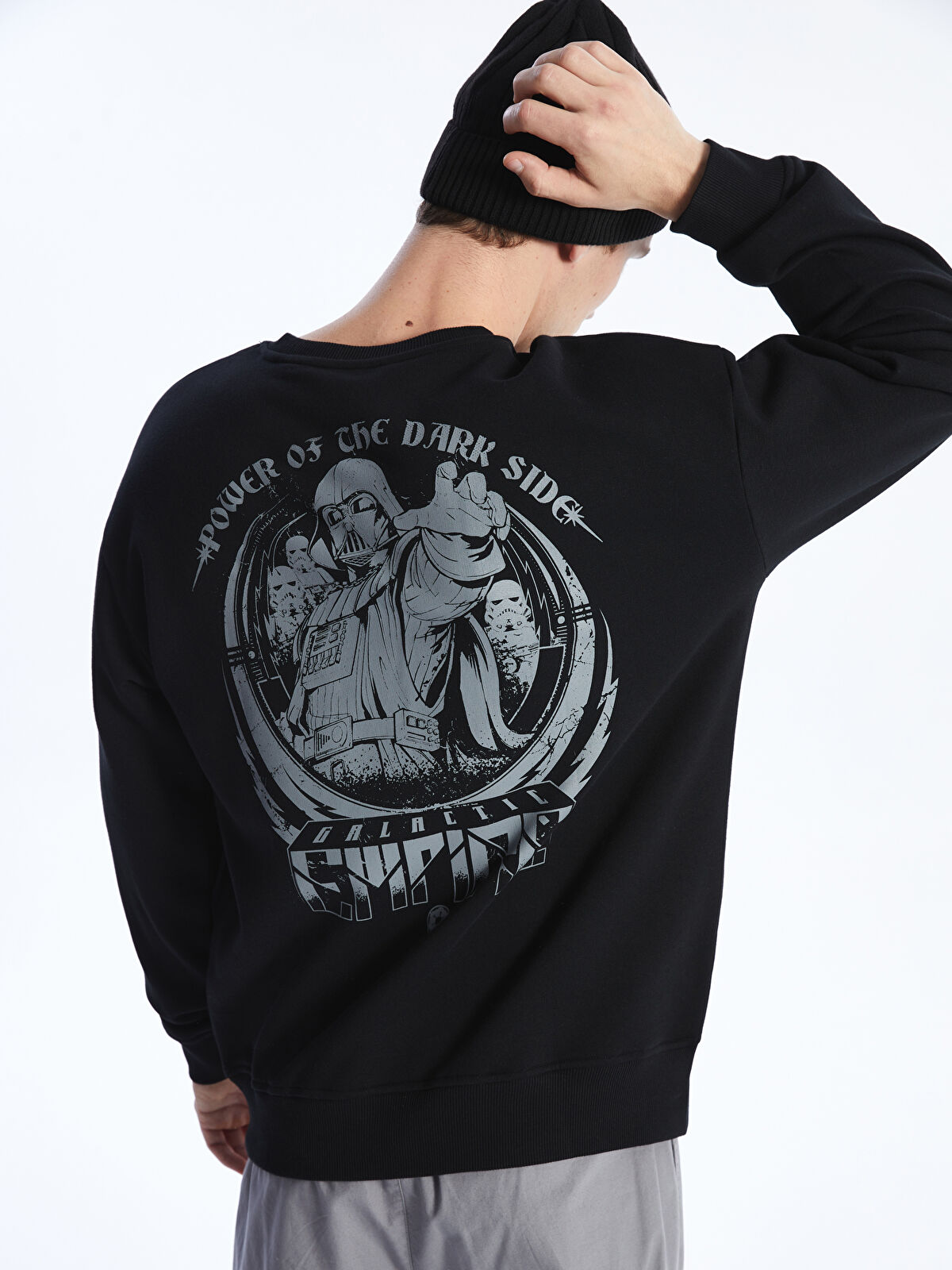 XSIDE Crew Neck Long Sleeve Star Wars Printed Men's Thick