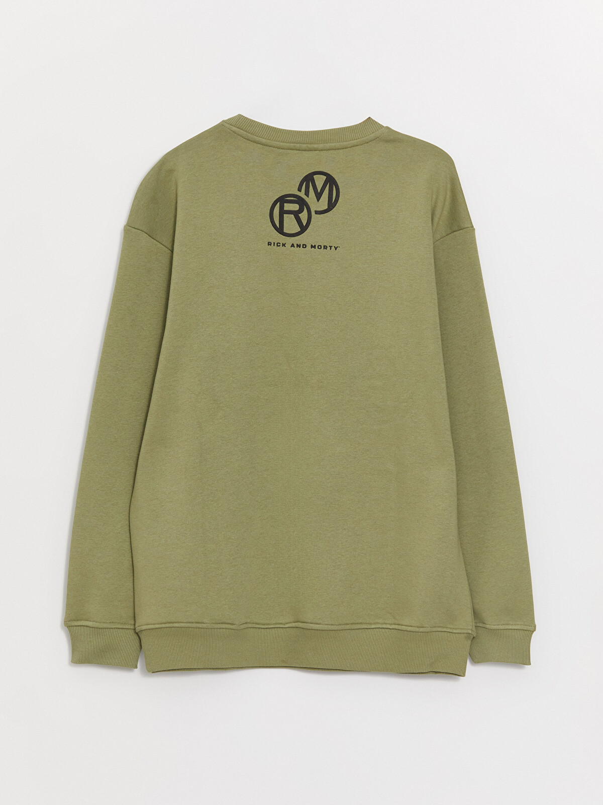 XSIDE Crew Neck Long Sleeve Rick And Morty Printed Men's Thick