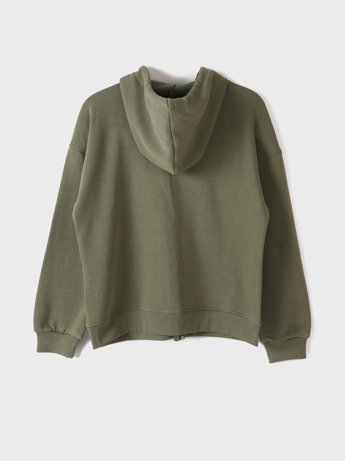 LCW Vision Kapüşonlu Oversize Kadın Fermuarlı Sweatshirt