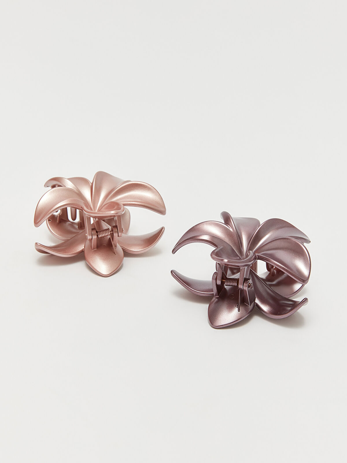 LCW ACCESSORIES Flower Figured Women's Claw Clip Set