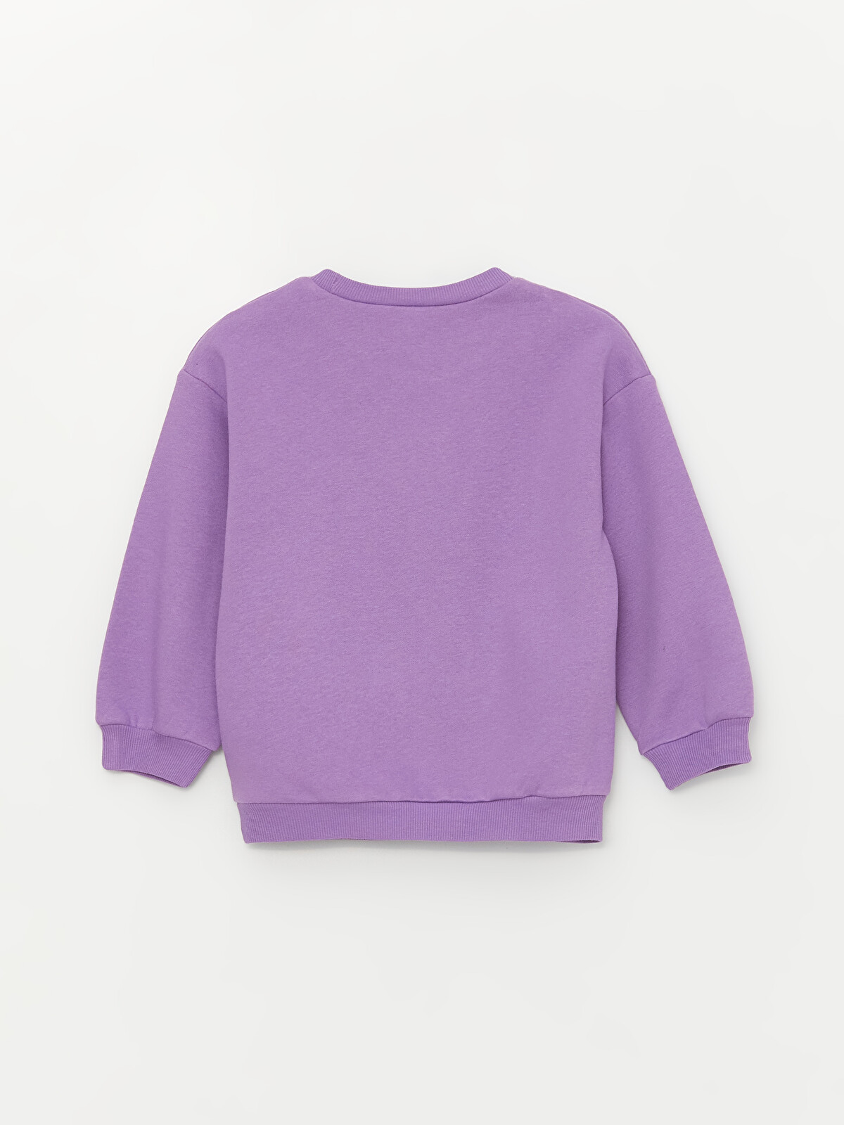 LCW baby Crew Neck Niloya Printed Baby Girl Sweatshirt - W3J814Z1