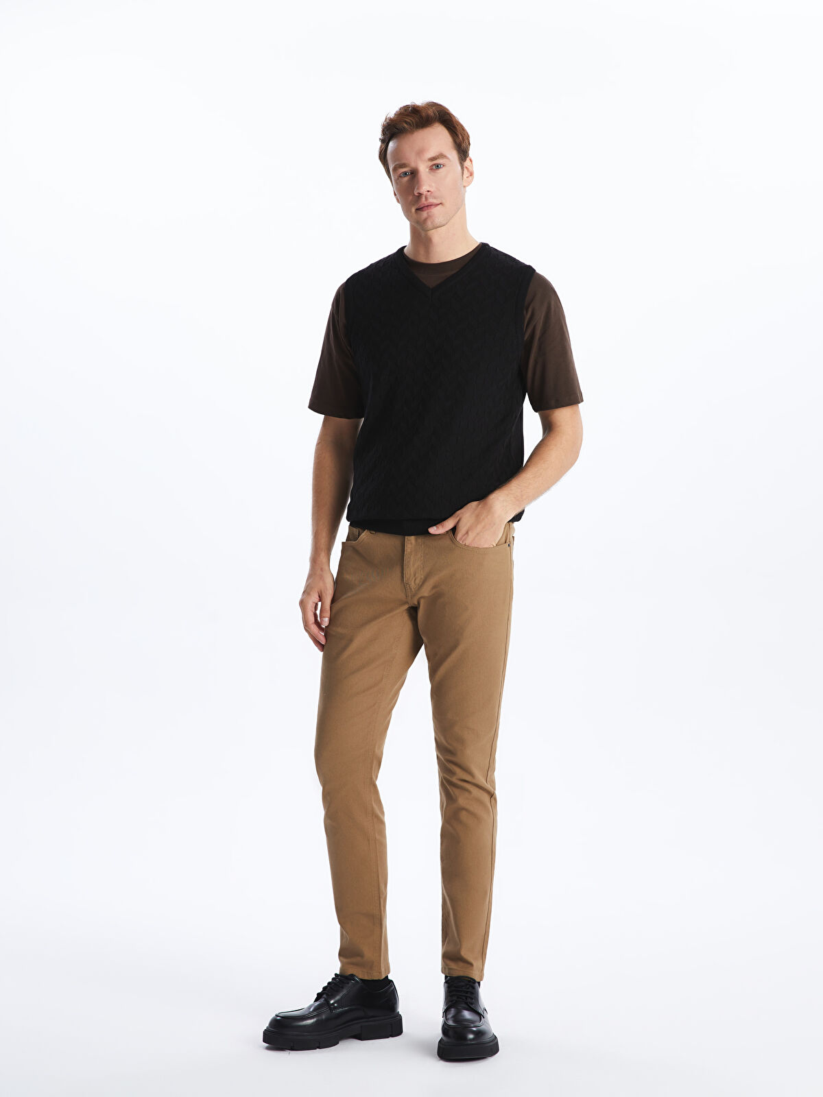 LCWAIKIKI Classic Slim Fit Men's Chino Trousers -S40155Z8