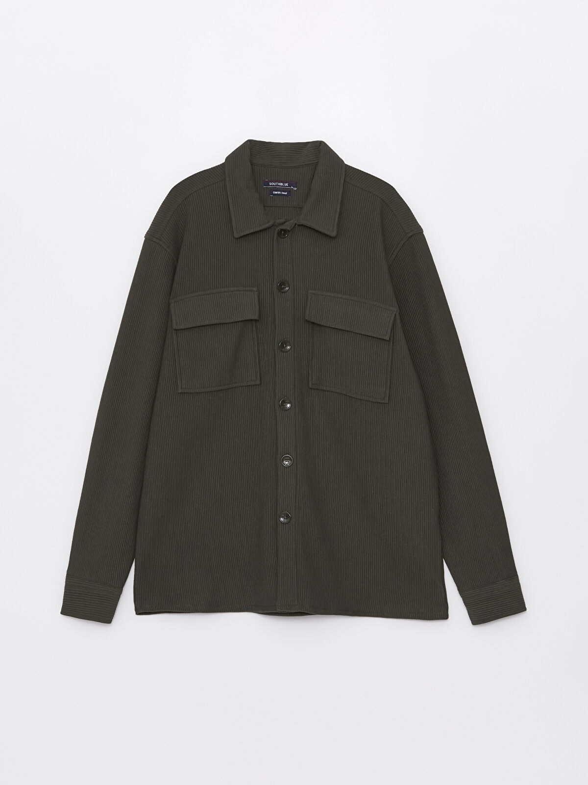 SOUTHBLUE Relaxed Fit Long Sleeve Men's Shirt Jacket