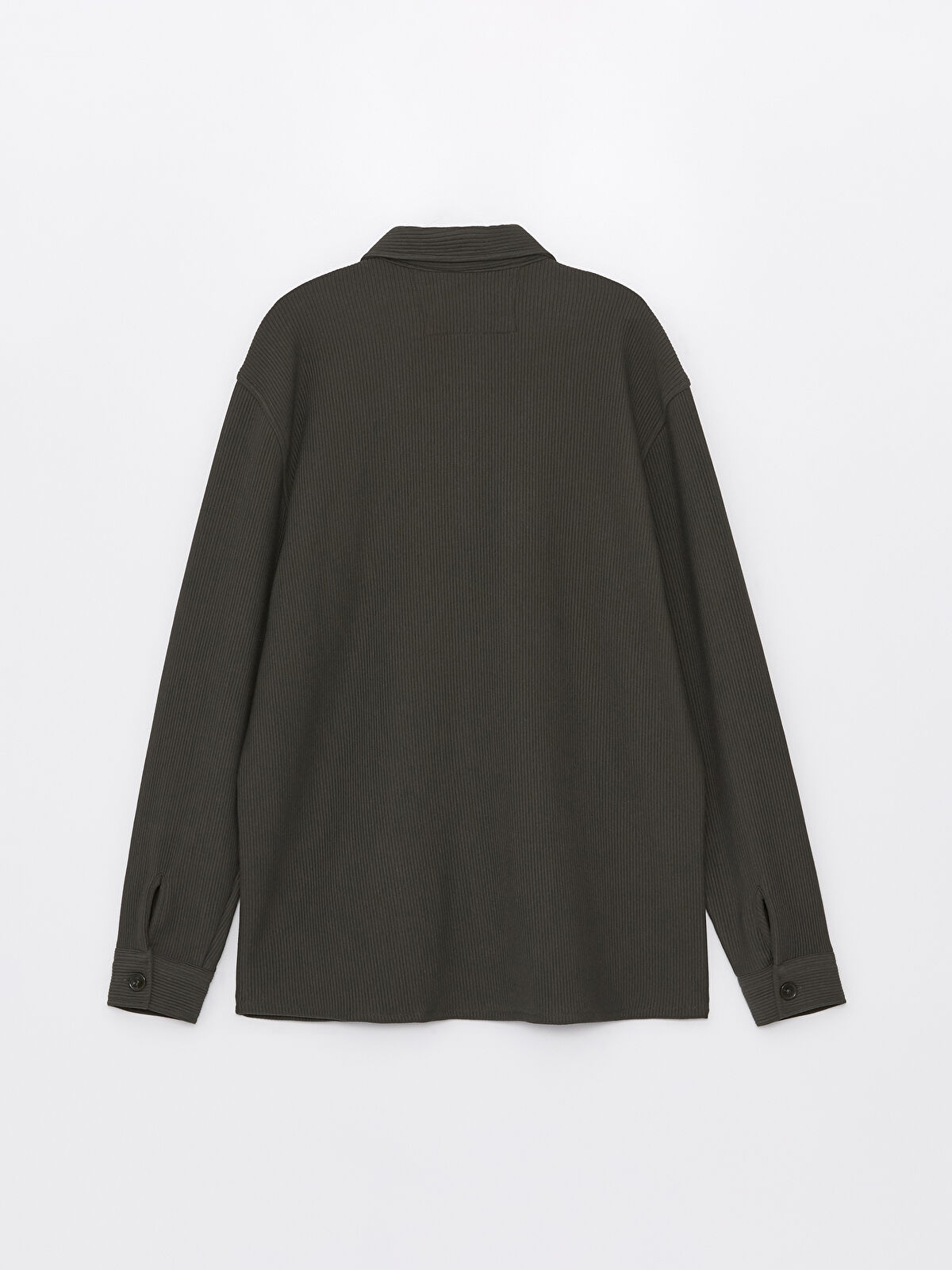 ブランド通販 Sleeve Long Fit Relaxed SOUTHBLUE Men's Jacket Shirt 絵画