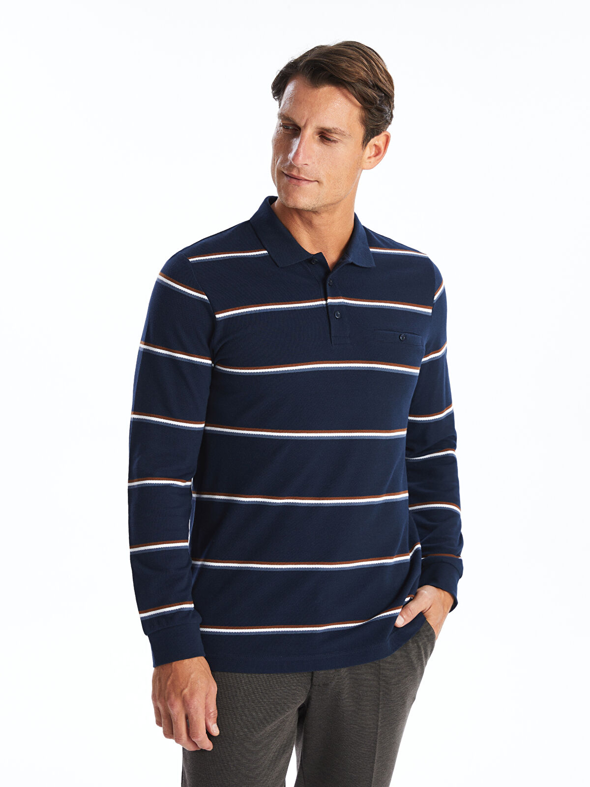 完売品 Wooyoungmi Long Sleeve Patch Polo WOOYOUNGMI Long Sleeve Patch Polo in Black for Men | Lyst