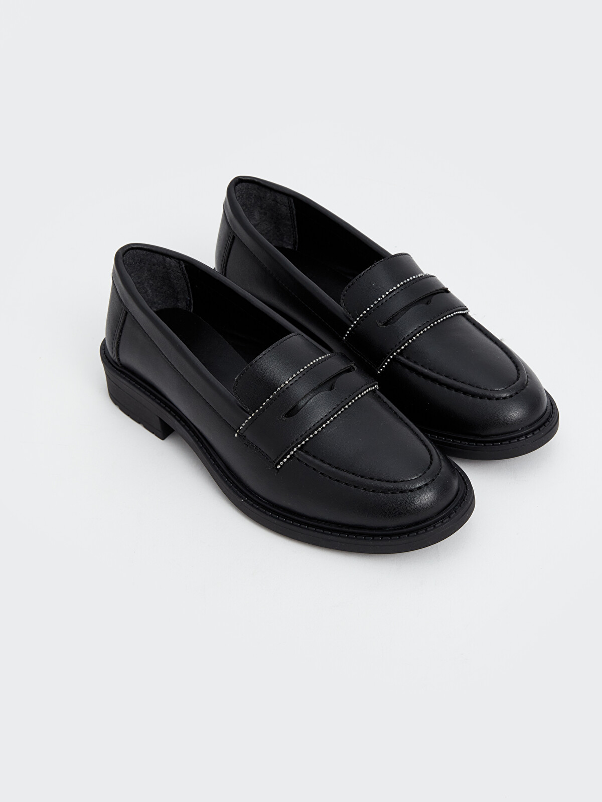 LCW STEPS Siyah Kadın Loafer Ayakkabı - S40877Z8-HUC | LCW