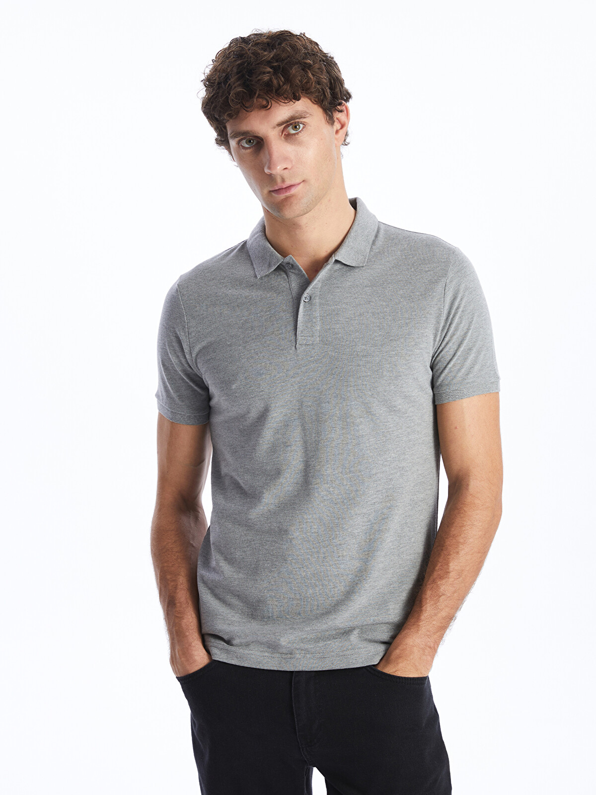 LCWAIKIKI Classic Polo Neck Short Sleeve Pique Men's T-Shirt