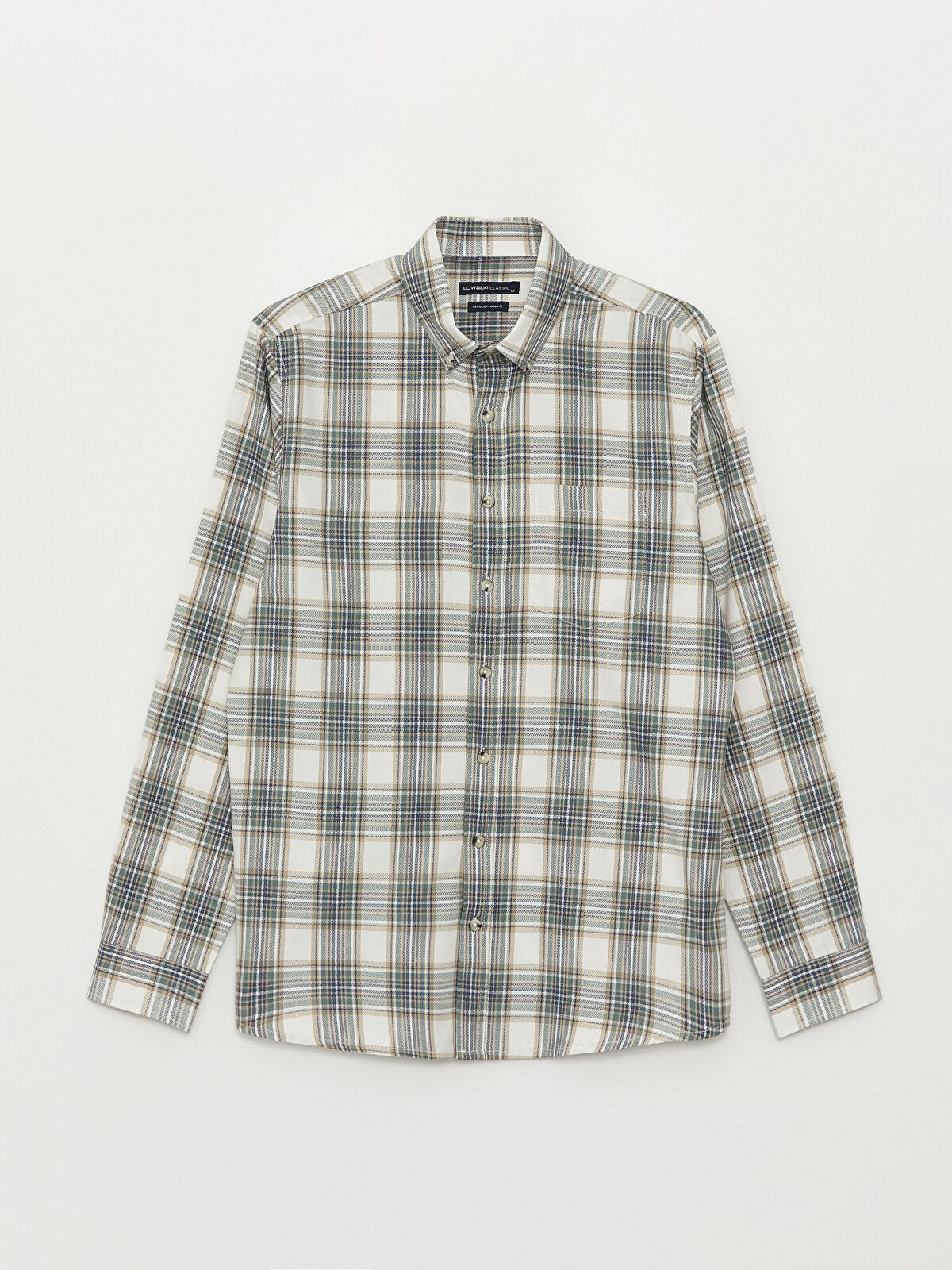 TKM　オーダー［4台分］ LCWAIKIKI Classic Regular Fit Long Sleeve Dobby Fabric Men's