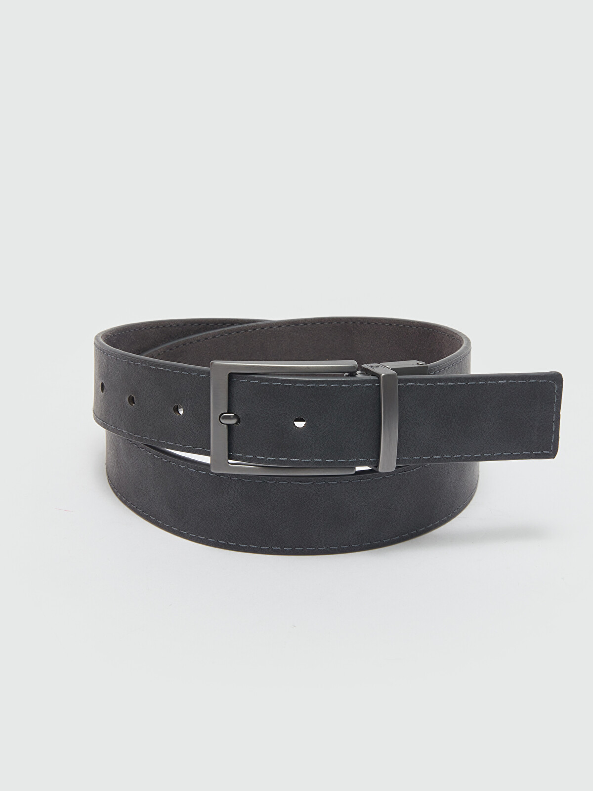LCW ACCESSORIES Double-Sided Leather-Look Men's Belt - S41443Z8