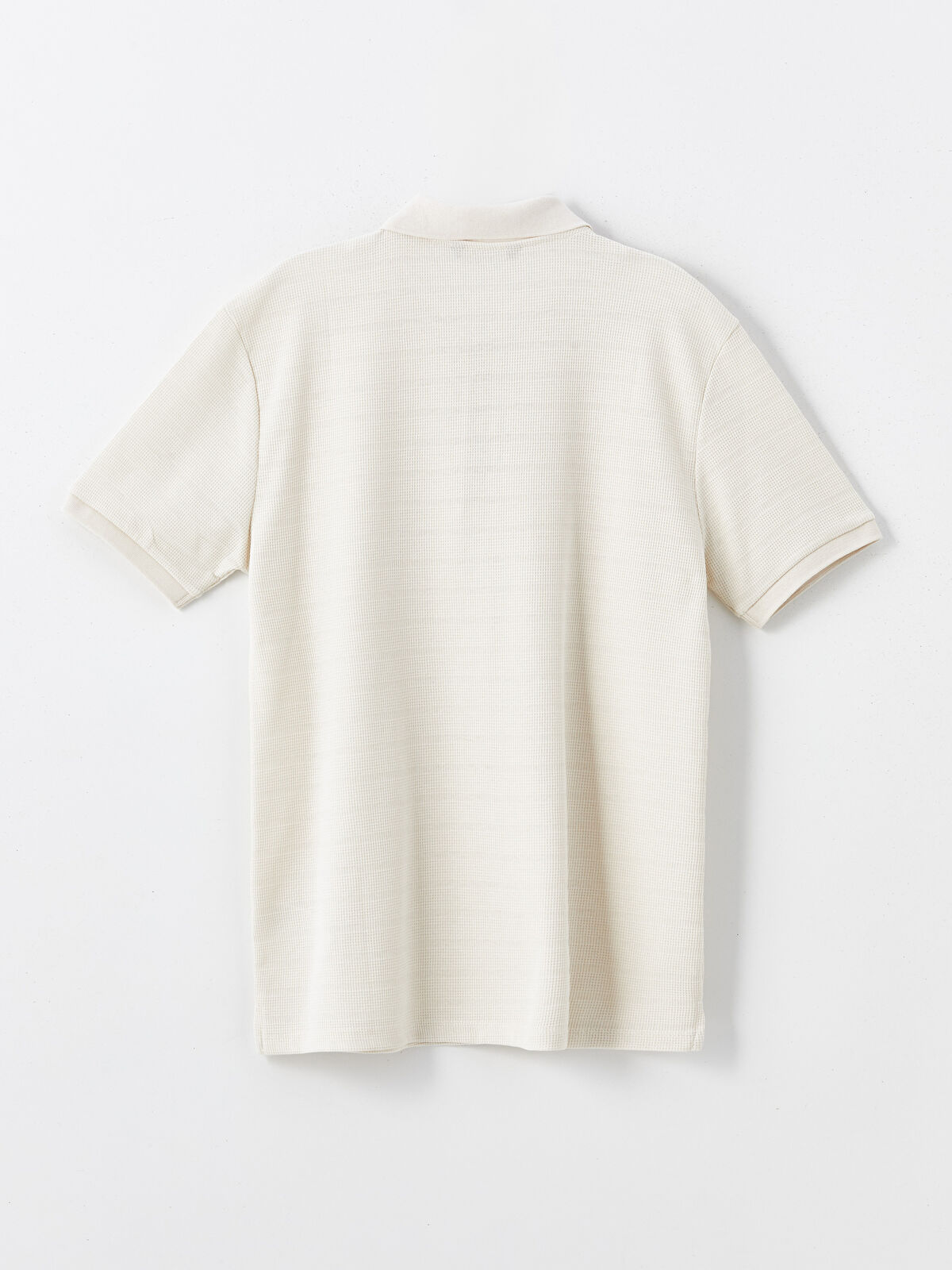レベッカ　SP XSIDE Polo Neck Short Sleeve Pique Men's Textured T-Shirt