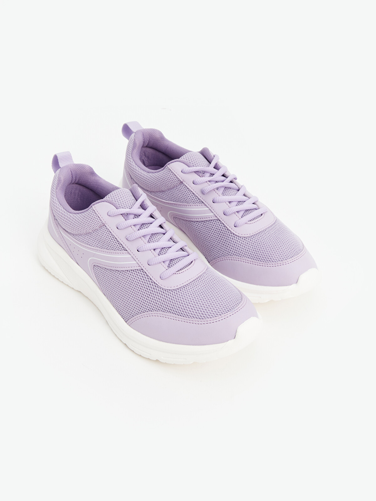 LCW STEPS Lila Bağcıklı Baskılı Kadın Spor Ayakkabı - S41678Z8-VHE