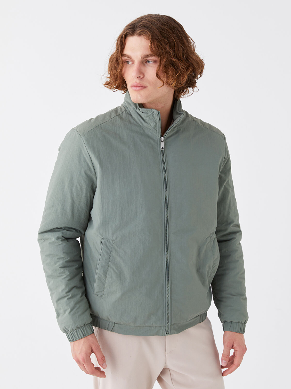 LCW Vision Standart Kalıp Dik Yaka Erkek Mont - S41760Z8-VJC | LCW