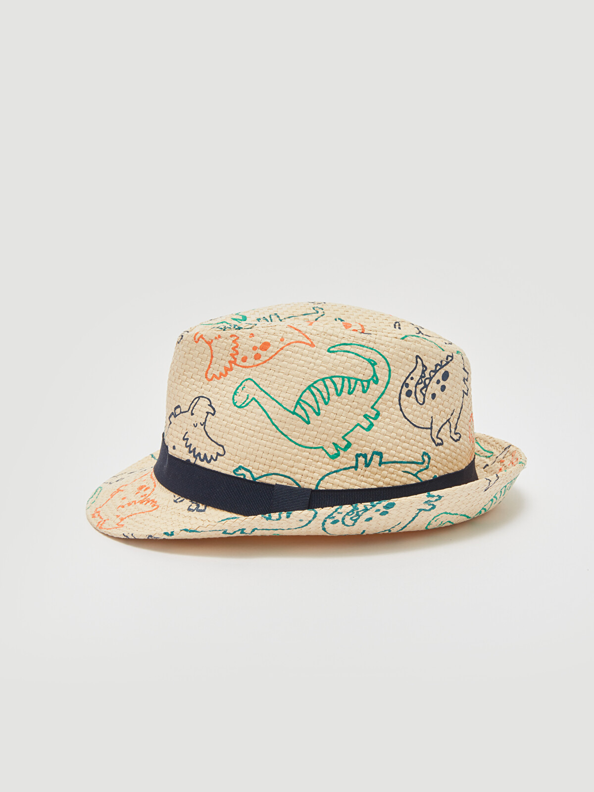 帽子 OYU Dinosaur keel hat LCW baby Dinosaur Printed Baby Boys' Fedora Hat - S42418Z1-G7K