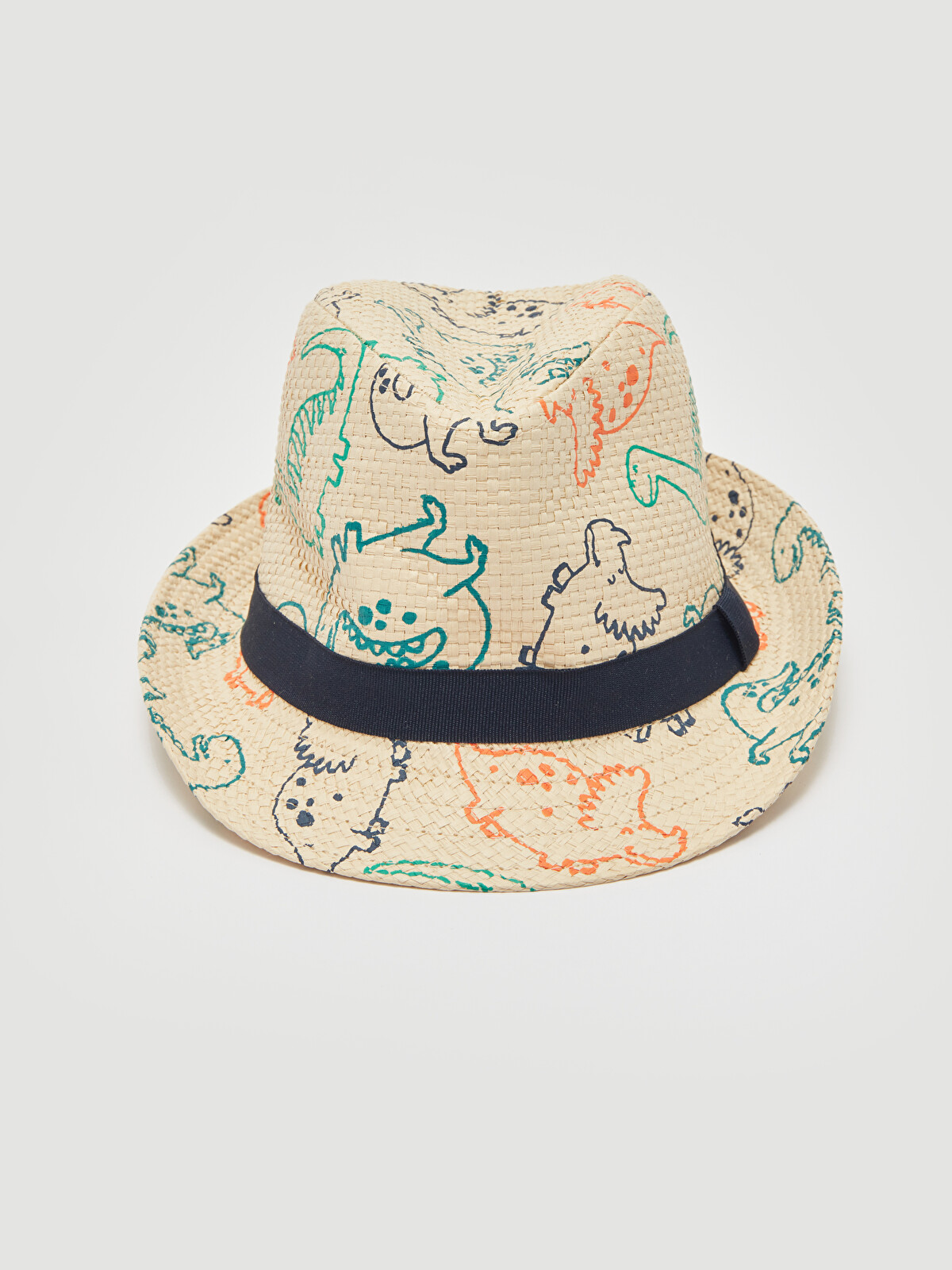 LCW baby Dinosaur Printed Baby Boys' Fedora Hat - S42418Z1-G7K
