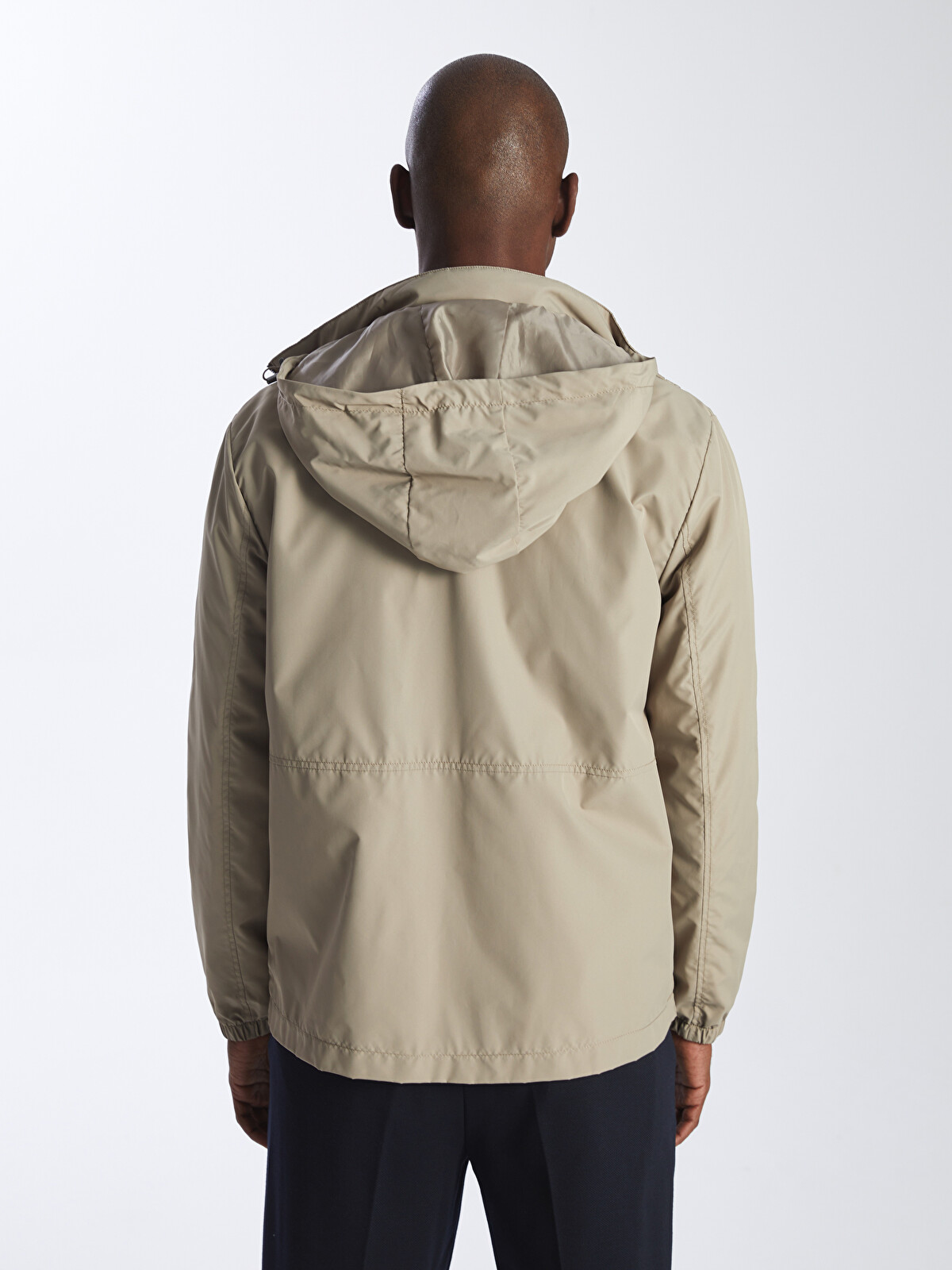 SOUTHBLUE Standard Fit Hooded Men's Coat - S43868Z8-QSC | LC Waikiki