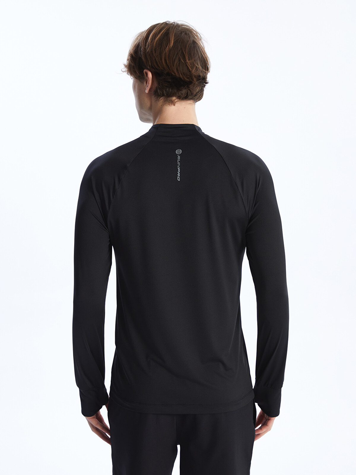 XSIDE ACTIVE Bisiklet Yaka Uzun Kollu Erkek Spor Tişört - S44517Z8