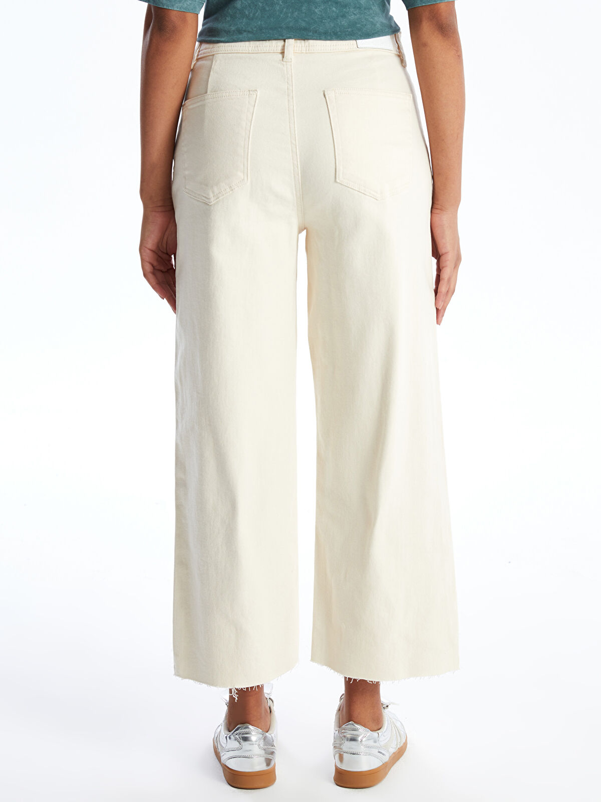 XSIDE Wideleg Women's Jeans -S48479Z8-MBP - LC Waikiki