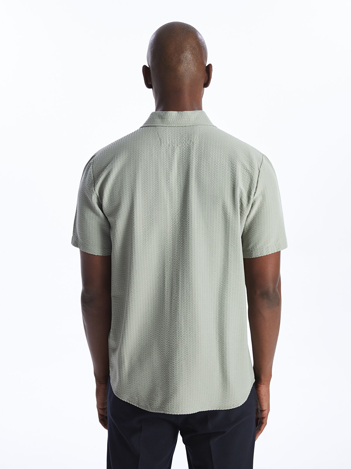 史上最も激安 -S48887Z8-SXQ Shirt Men's Sleeve Short Fit Regular - Waikiki LC ボディミスト