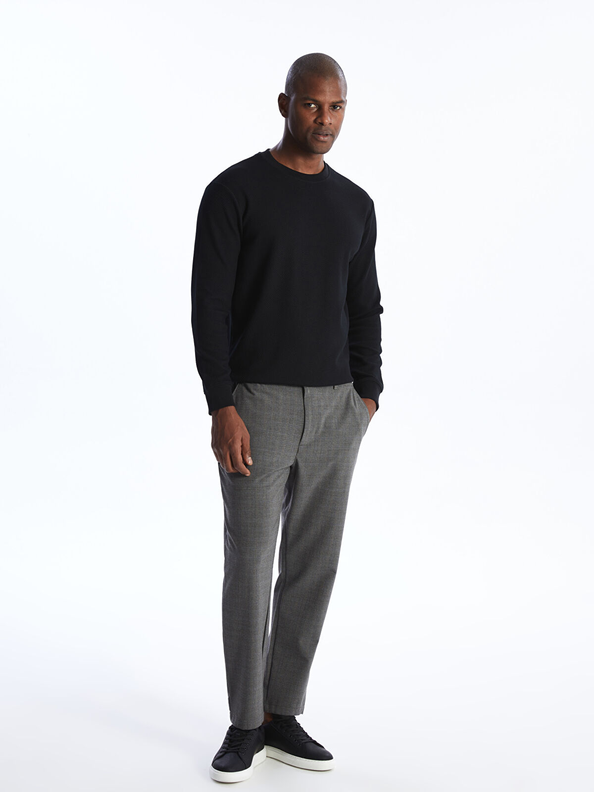 Gri Slim Fit Erkek Pantolon - S48932Z8-LMK | LCW