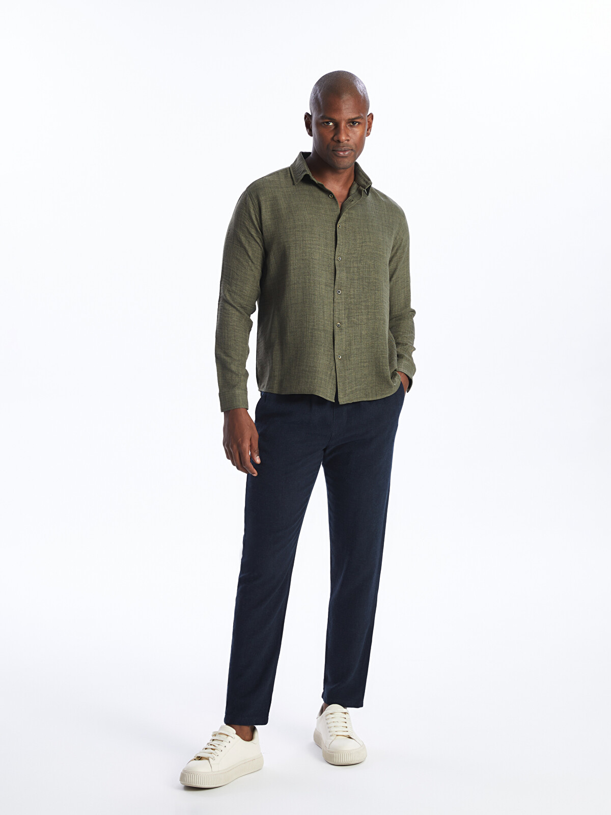LCW Vision Standard Fit Men's Trousers - S48960Z8-RFH | LC Waikiki