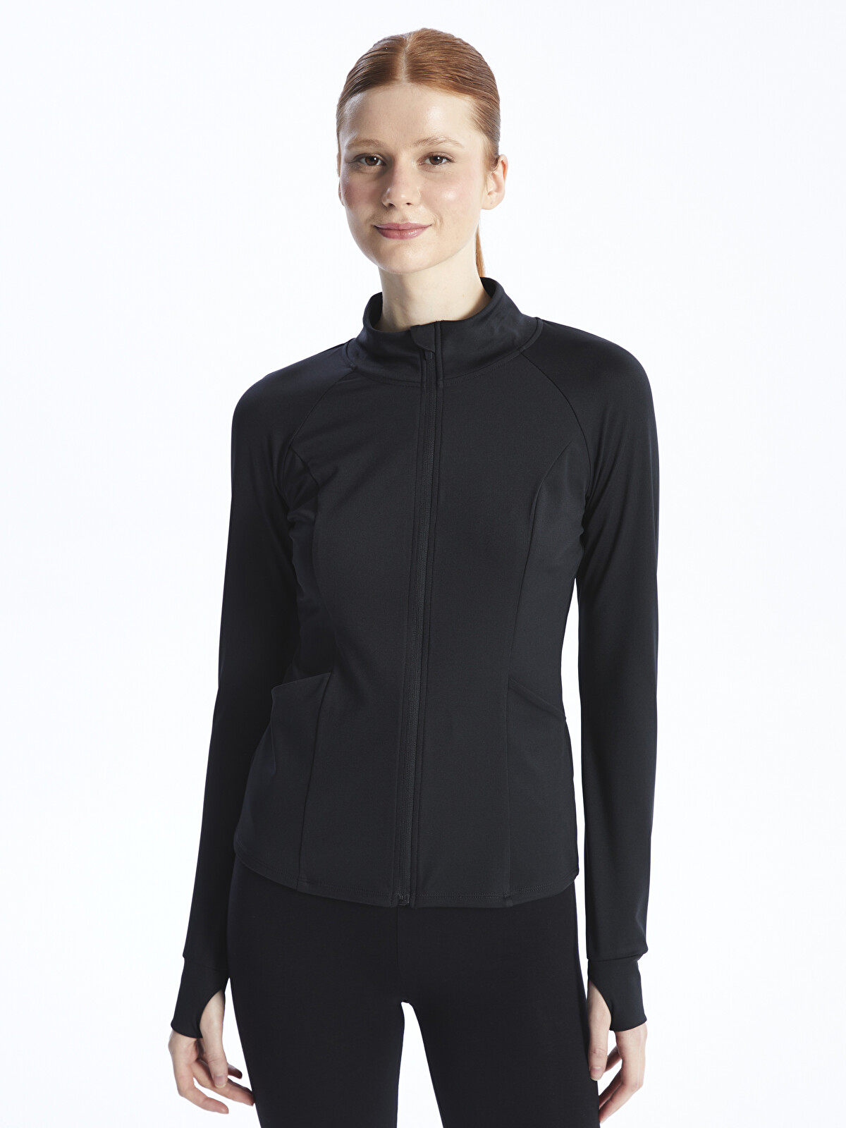 XSIDE ACTIVE Dik Yaka Kadın Fermuarlı Sweatshirt - S49394Z8-CVL
