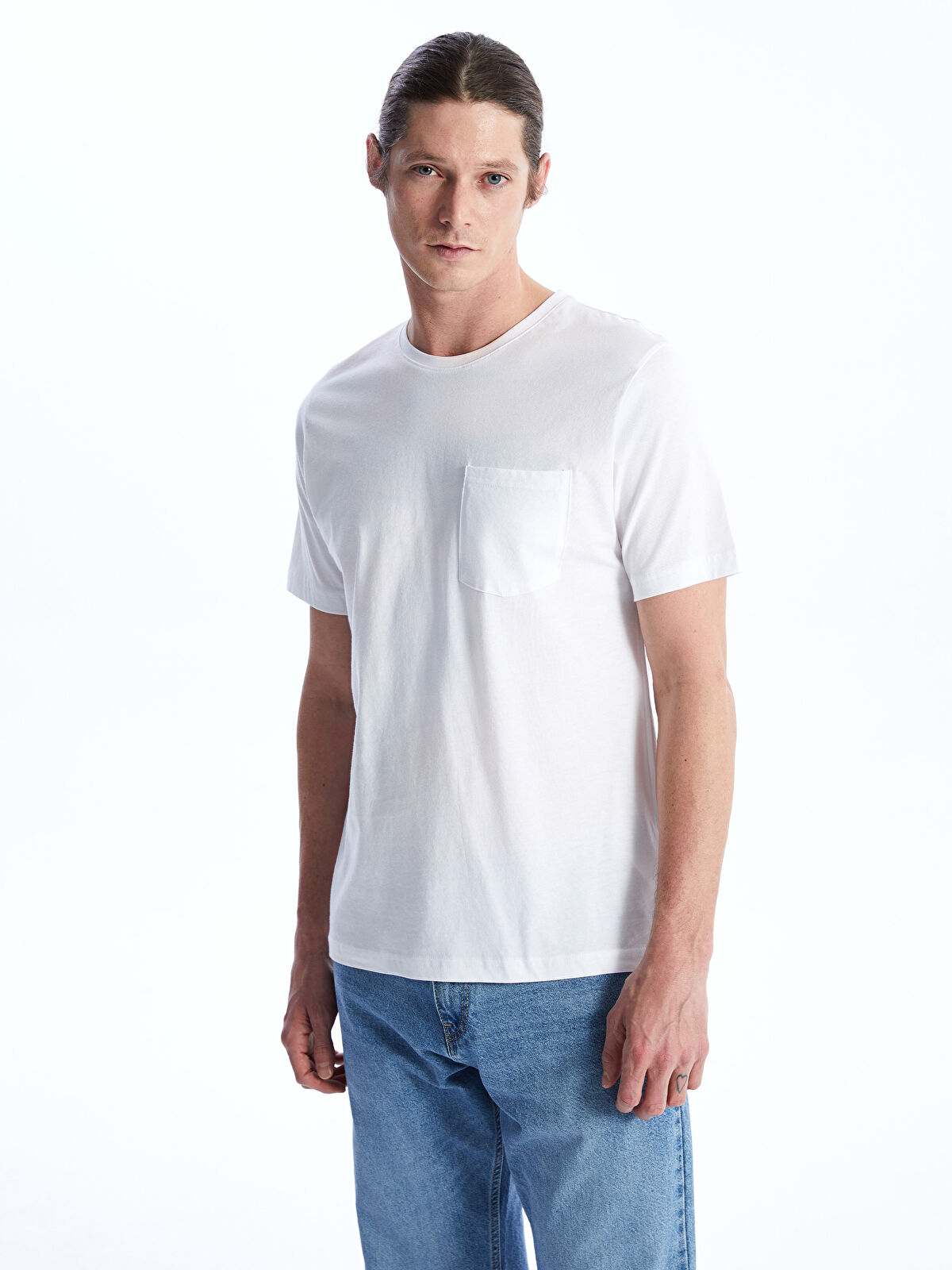LCWAIKIKI Classic Crew Neck Short Sleeve Men's T-Shirt