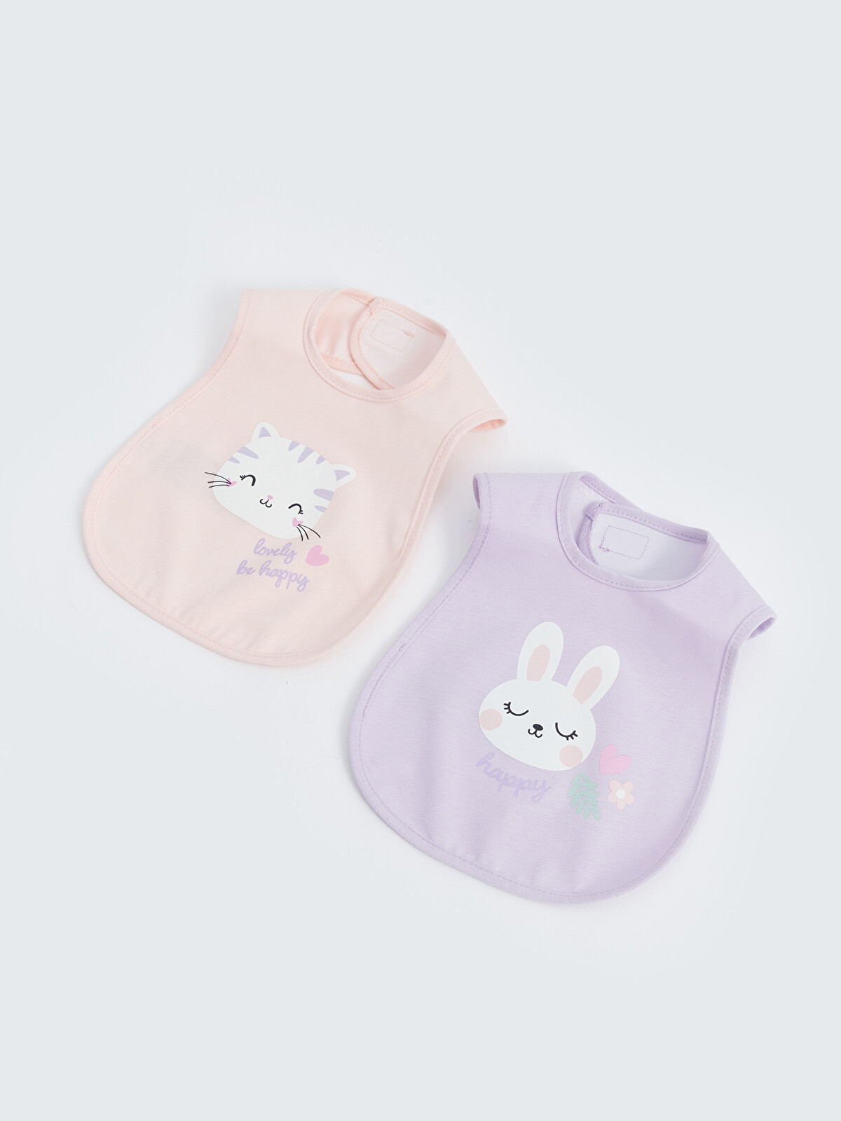 LCW baby Baskılı Erkek Bebek Mama Önlüğü 2'li - S4AL50Z1-JM1 | LCW