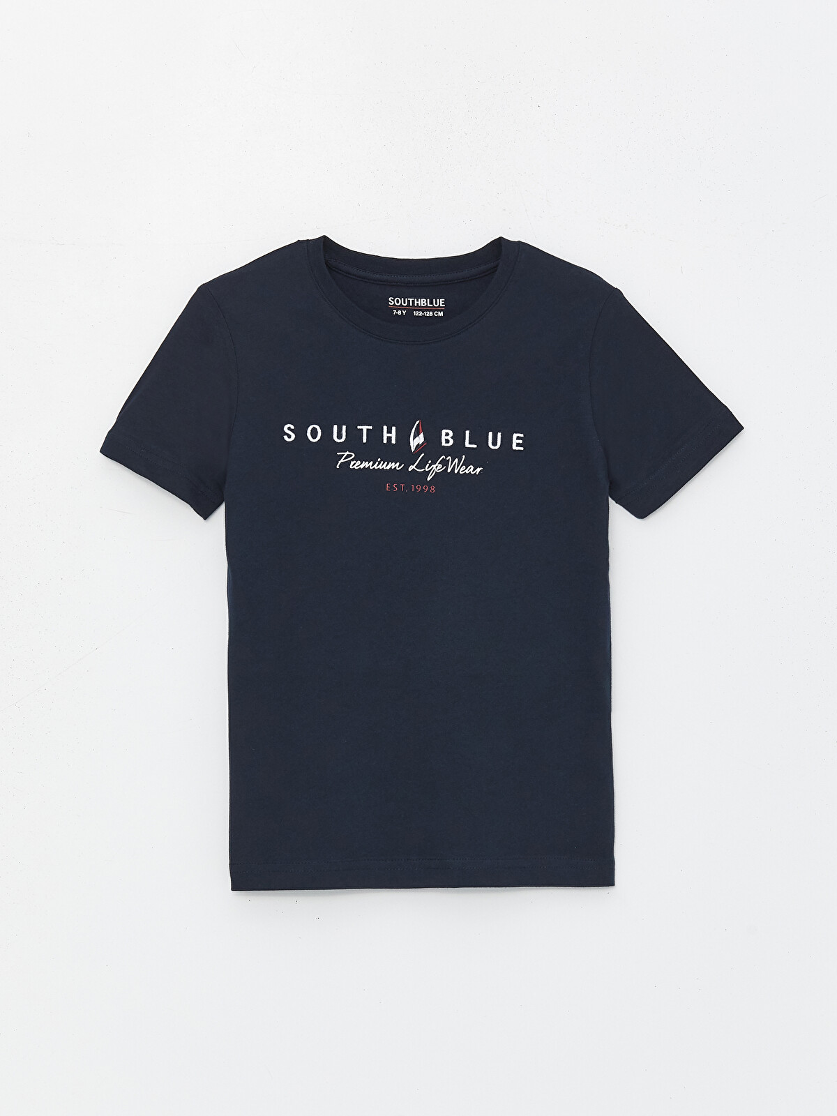 SOUTHBLUE Crew Neck Printed Short Sleeve Boys' T-shirt - S4AS69Z4