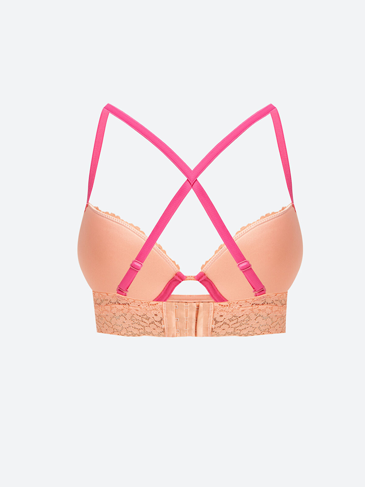LC Waikiki Wired Half Padded Lace T-Shirt Bra -S4CK47Z8-VHF