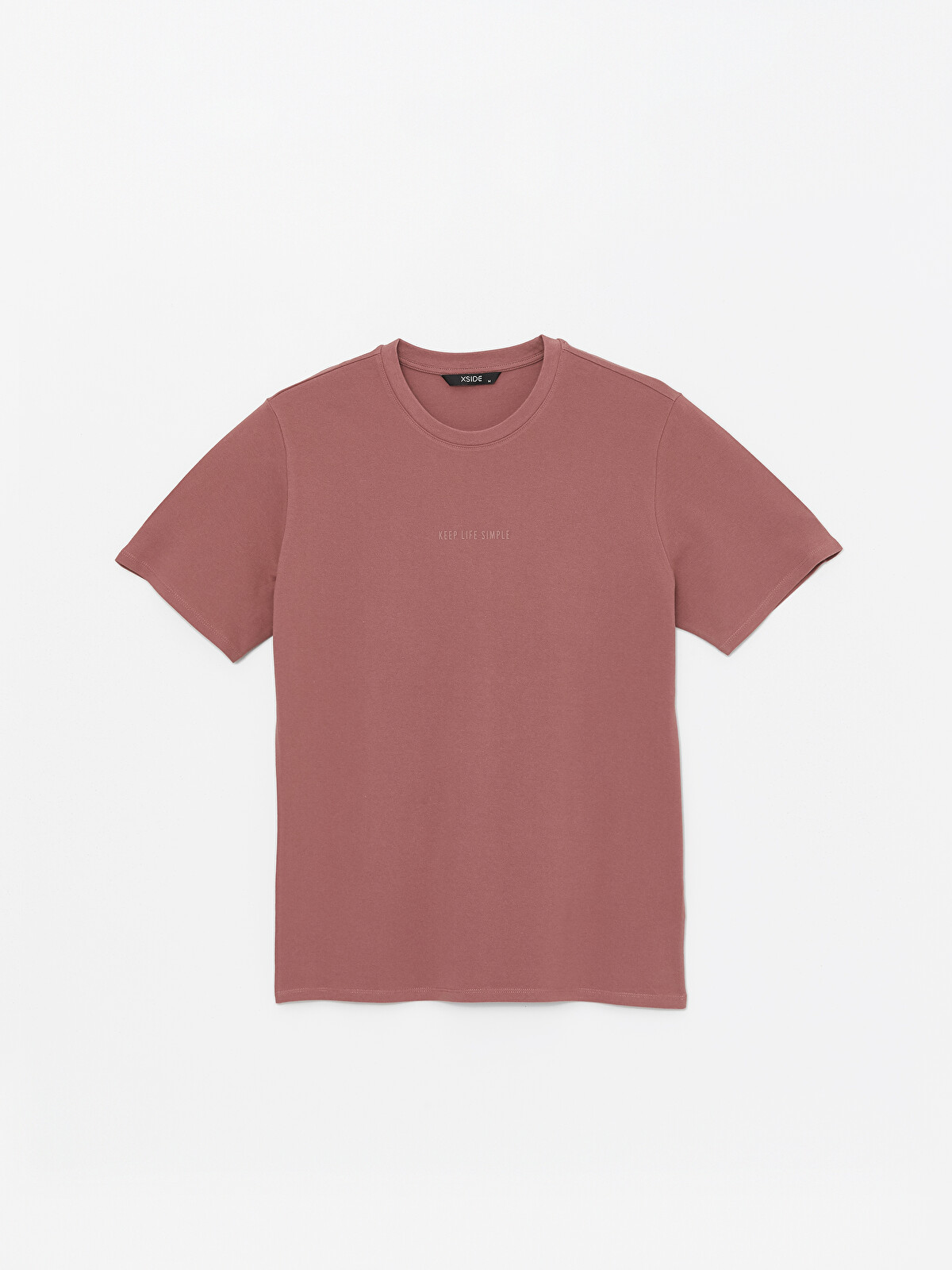 XSIDE Crew Neck Short Sleeve Printed Men's T-Shirt - S4DH33Z8-Y9Y