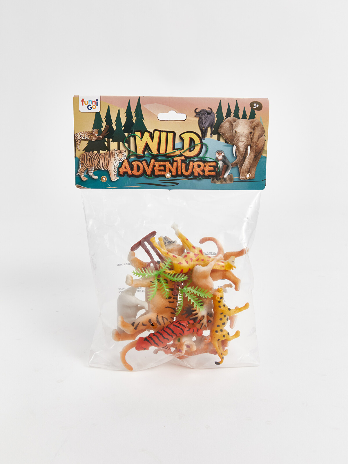 LCW JOY Wild Animal Toy Set - S4DN98Z4-QBC | LC Waikiki