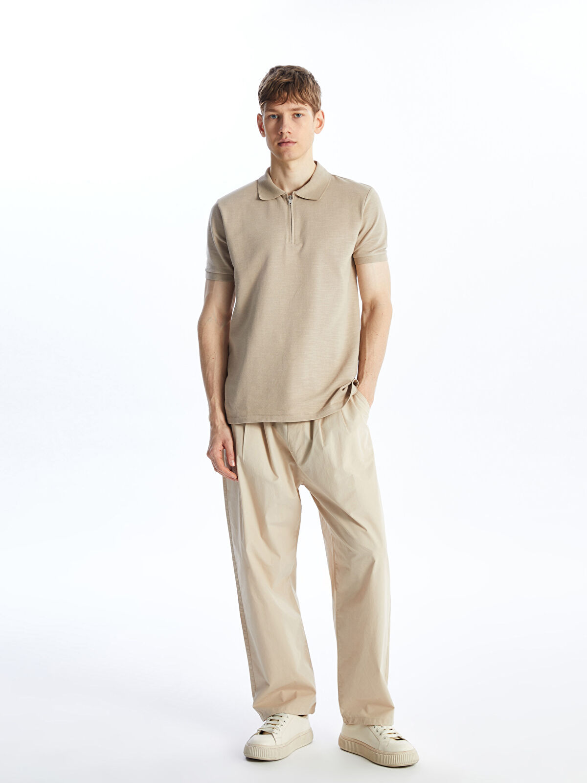 【関税込み】Second/Layer SSENSE限定 タン ポロシャツ Second/layer メンズ | SSENSE 日本