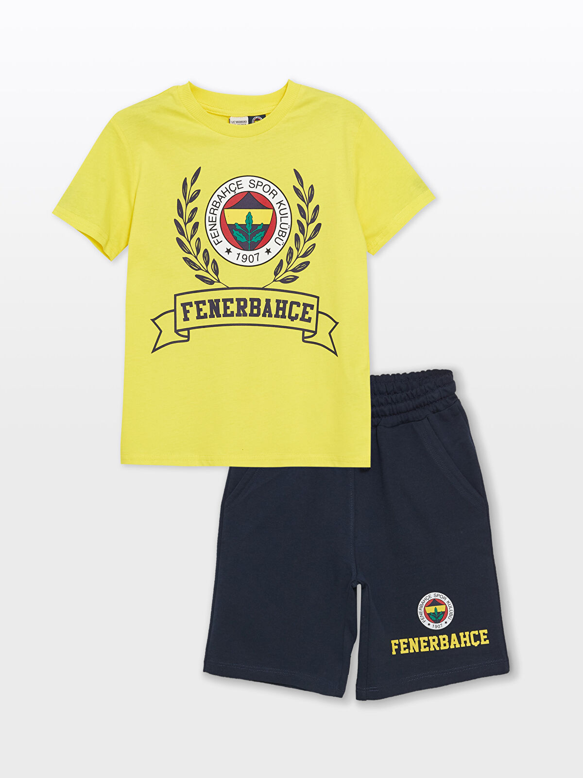 EF0315-4-3キャラクター8点セットsize80 LCW Kids Crew Neck Fenerbahçe Printed Short Sleeve Boys' T