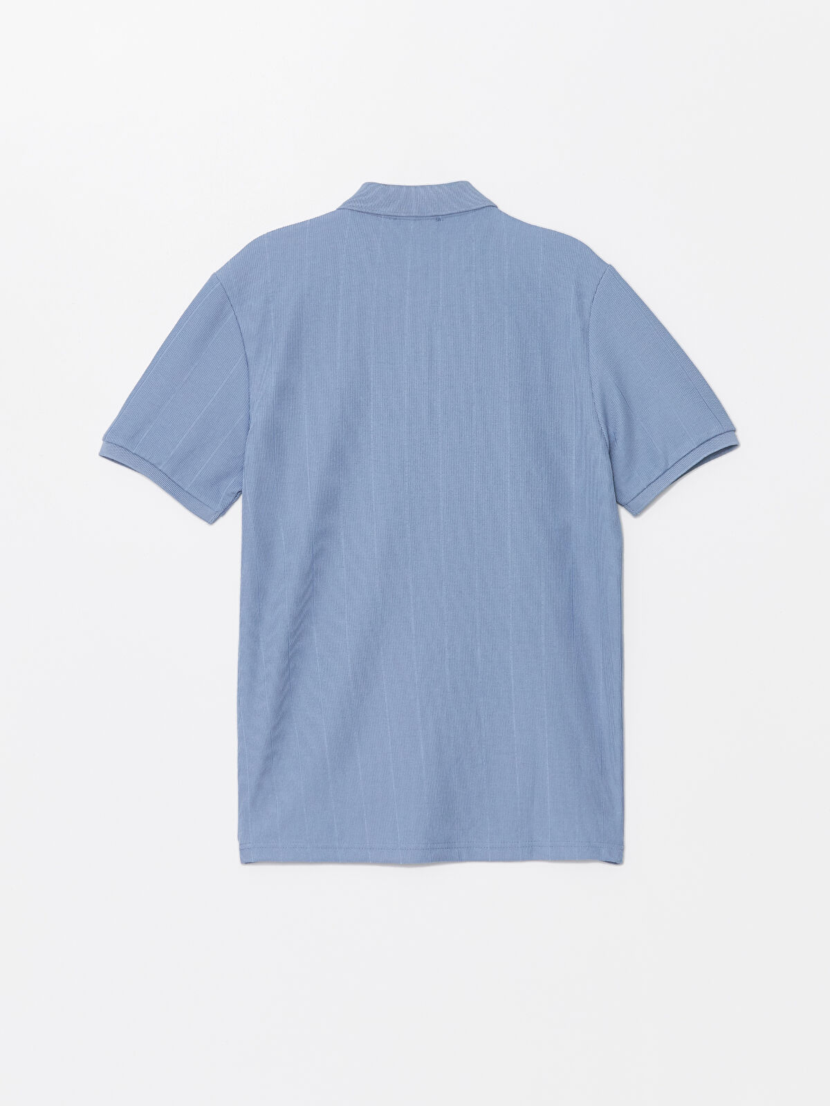 Tシャツ・カットソー NUUR SS24 SHORT SLEEVE POLO (T03024 T0314 LIGHT BLUE) Short sleeve polo with color block collar Fresh Blue | Mexx