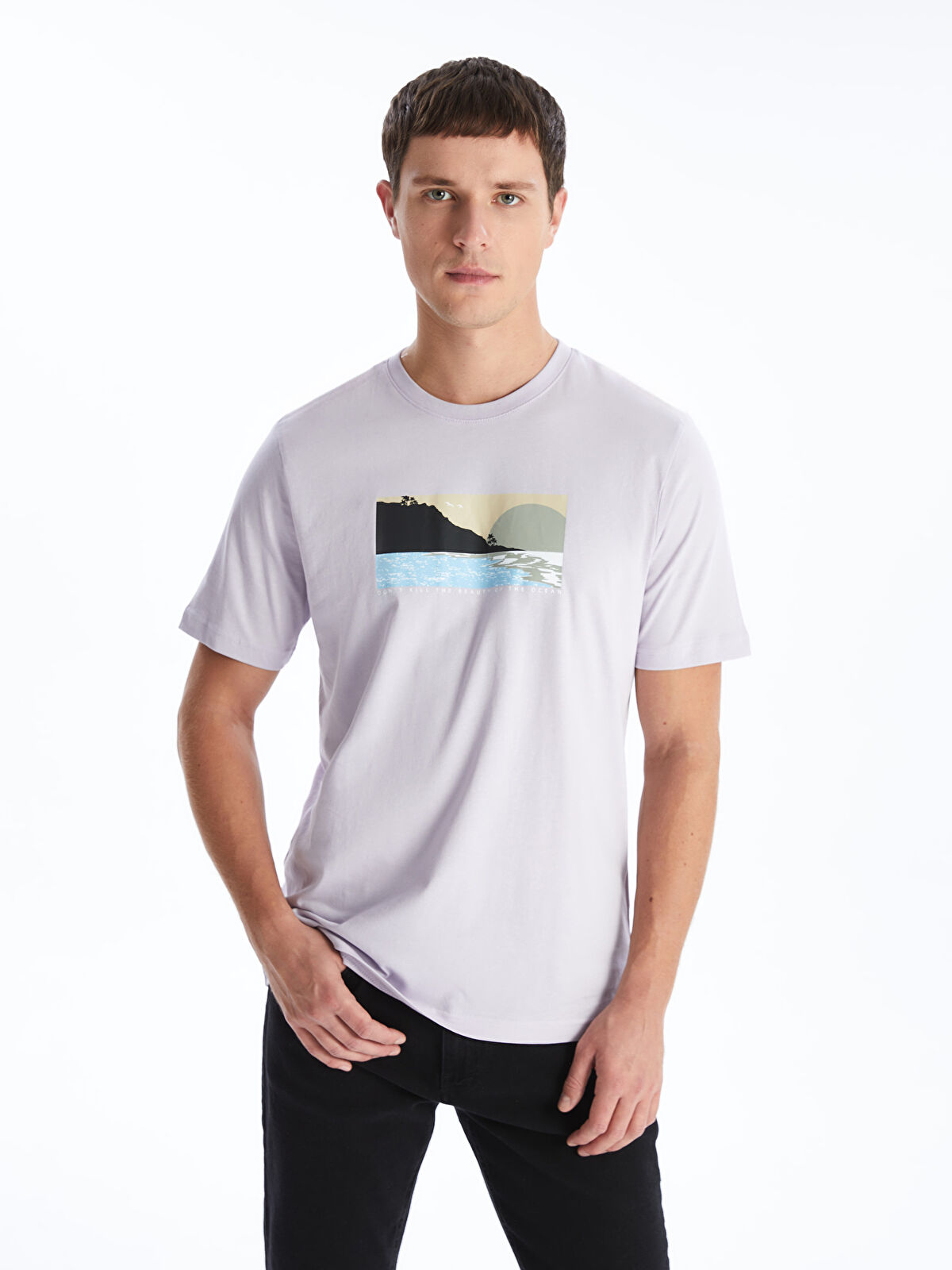 new over size crew neck t shirt | ok.soon