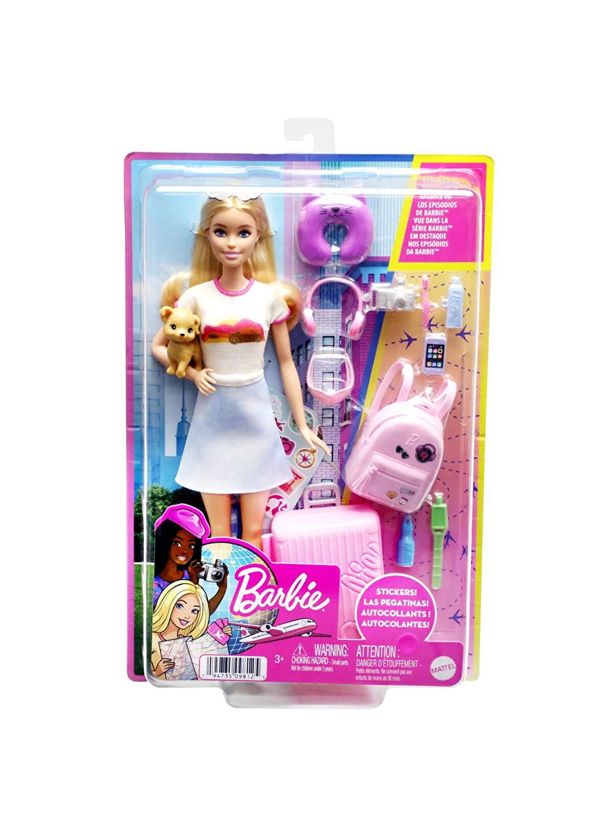 Barbie TRAVEL と衣装セット Barbie TRAVEL と衣装セット Barbie TRAVEL と衣装セット