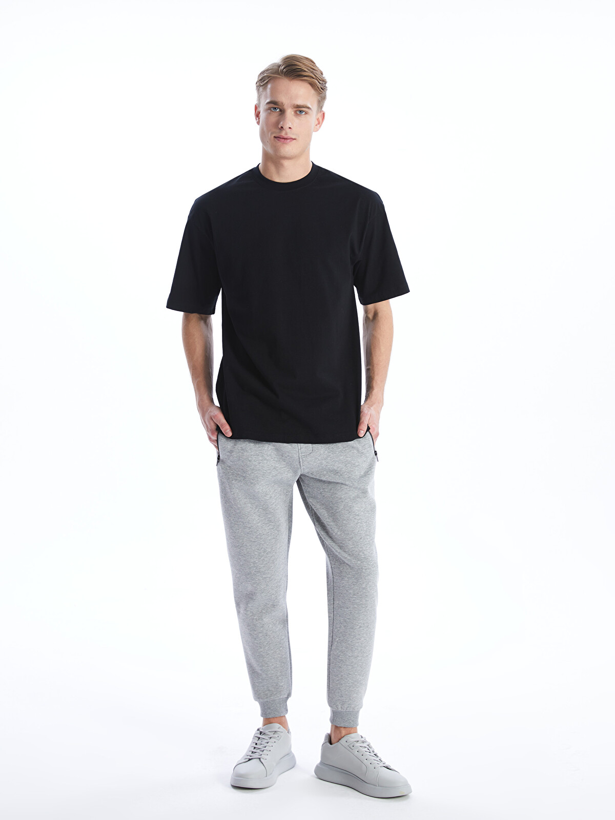 XSIDE Slim Fit Men's Thick Jogger Sweatpants - S4J764Z8-LAL - LC