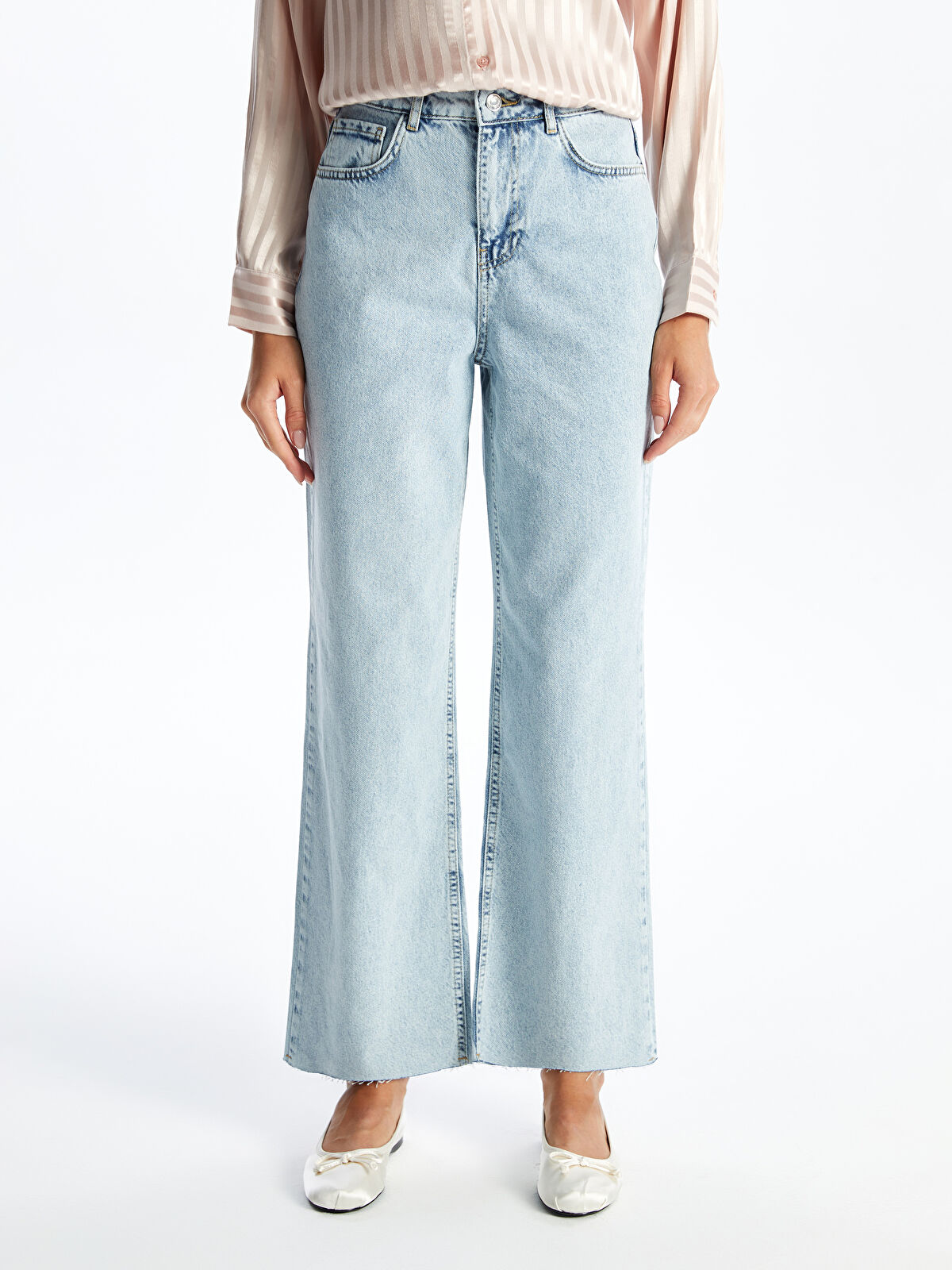 【関税込み】Pushbutton ブルー スタッド ジーンズ FULL COUNT / フルカウント】 Straight Denim DartfordSuper