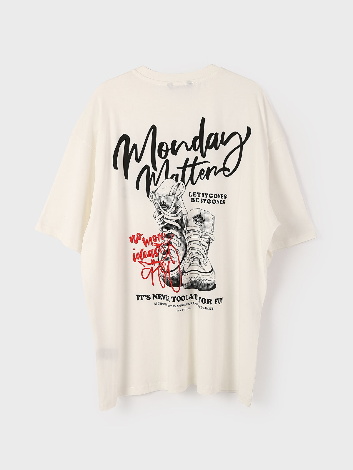 XSIDE Crew Neck Printed Short Sleeve Men's T-Shirt -S4KF21Z8