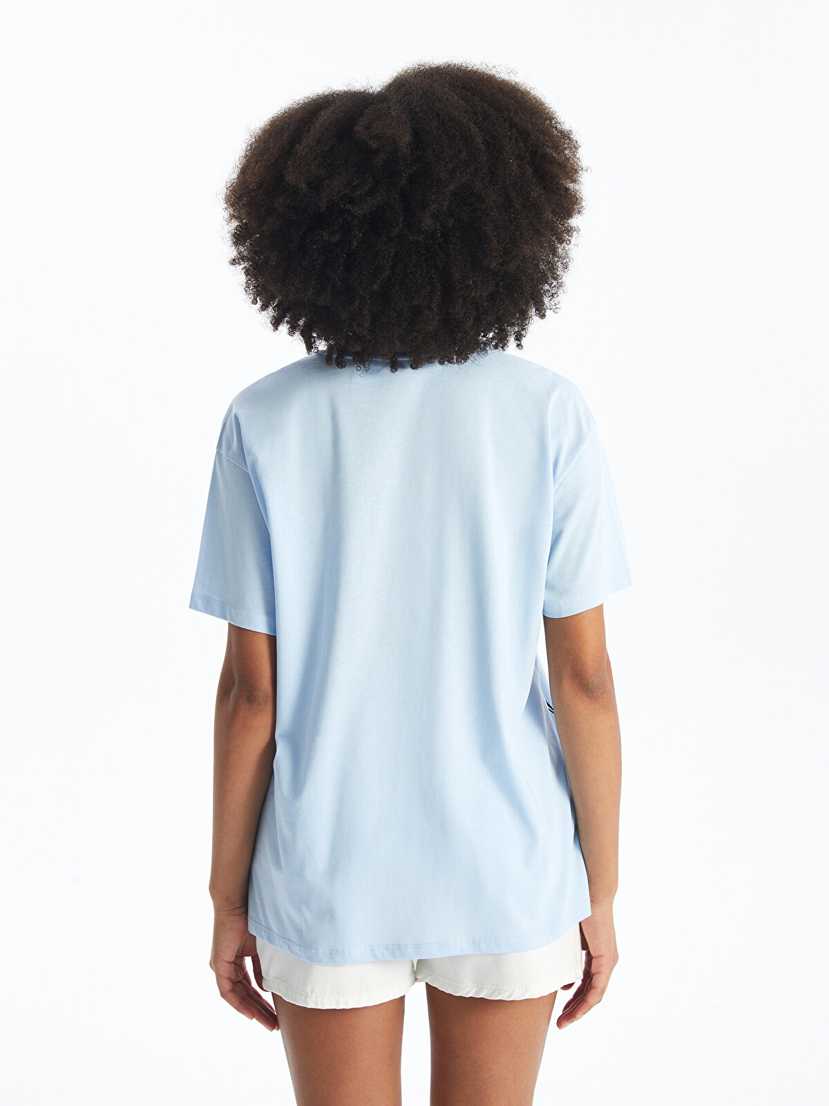 XSIDE Crew Neck Dumbo Printed Short Sleeve Women's T-shirt
