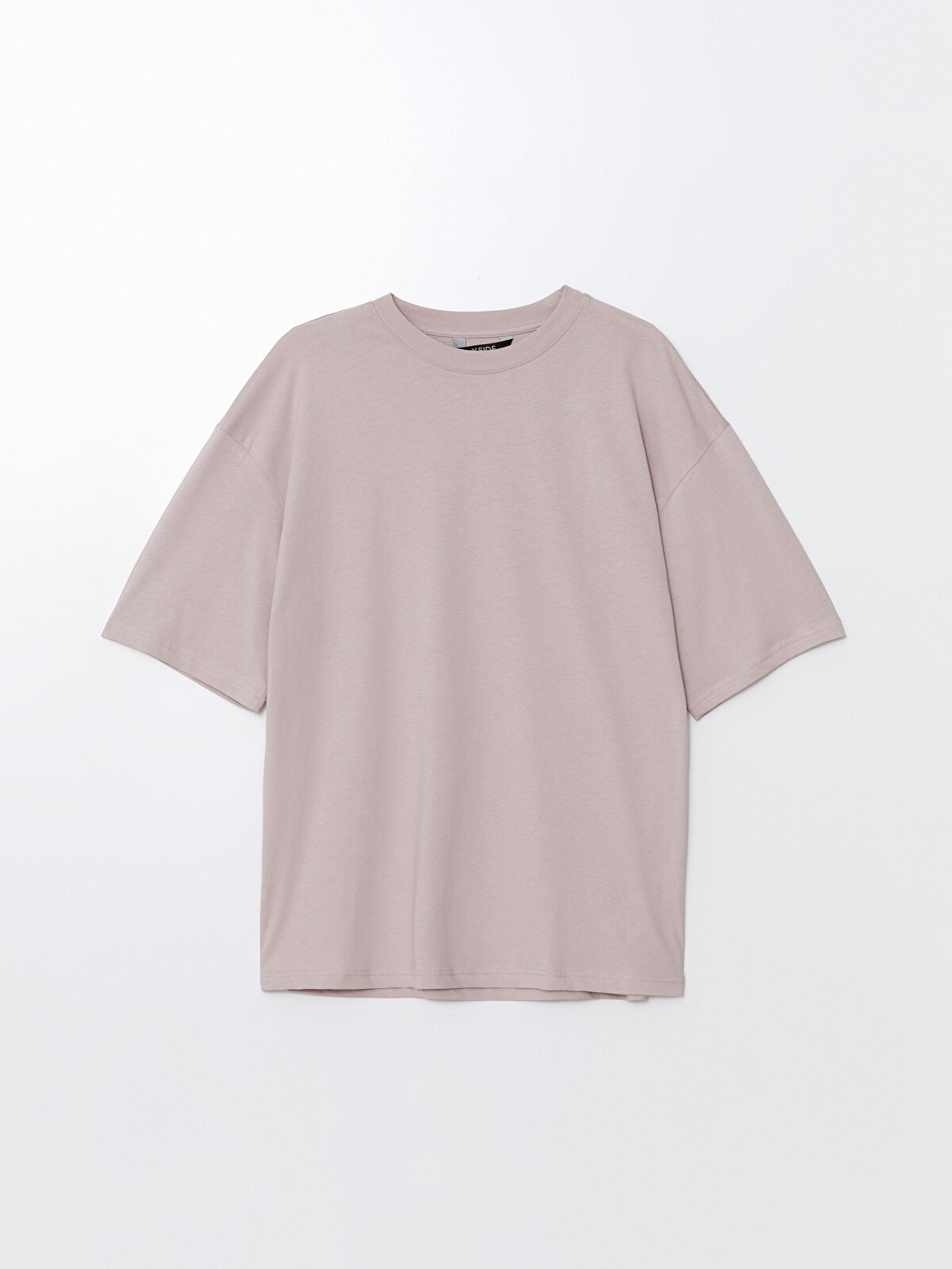 XSIDE Crew Neck Jersey Men's T-shirt - S4O729Z8-YRL | LC Waikiki