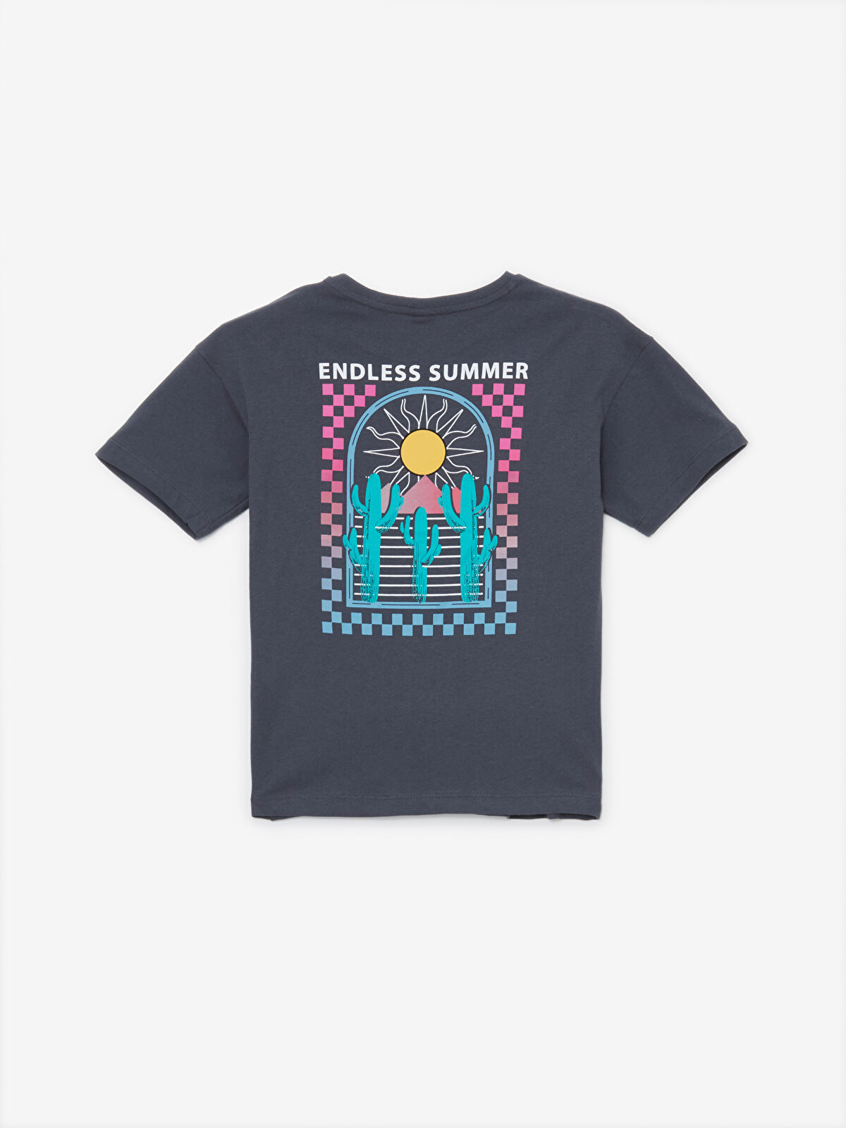 LCW ECO Crew Neck Printed Short Sleeve Boys' T-Shirt