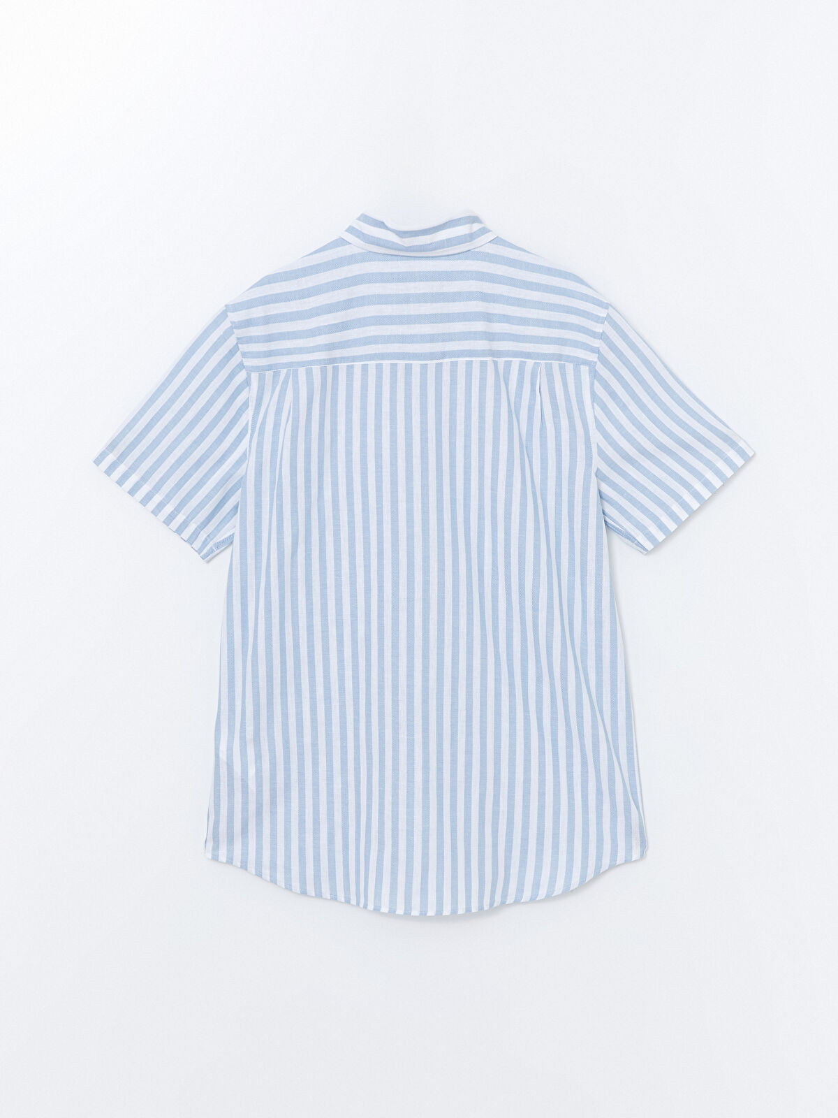 SOUTHBLUE Regular Fit Short Sleeve Striped Poplin Men's