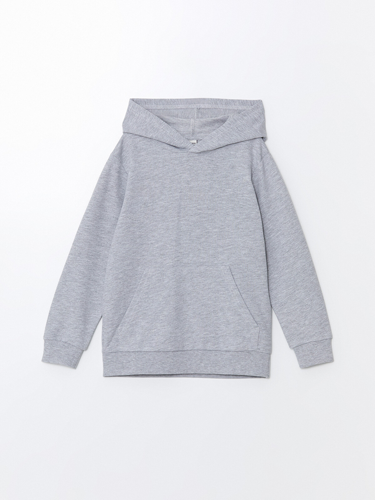 LCW Kids Gri Kapüşonlu Erkek Çocuk Sweatshirt - W41092Z4-LAL | LCW