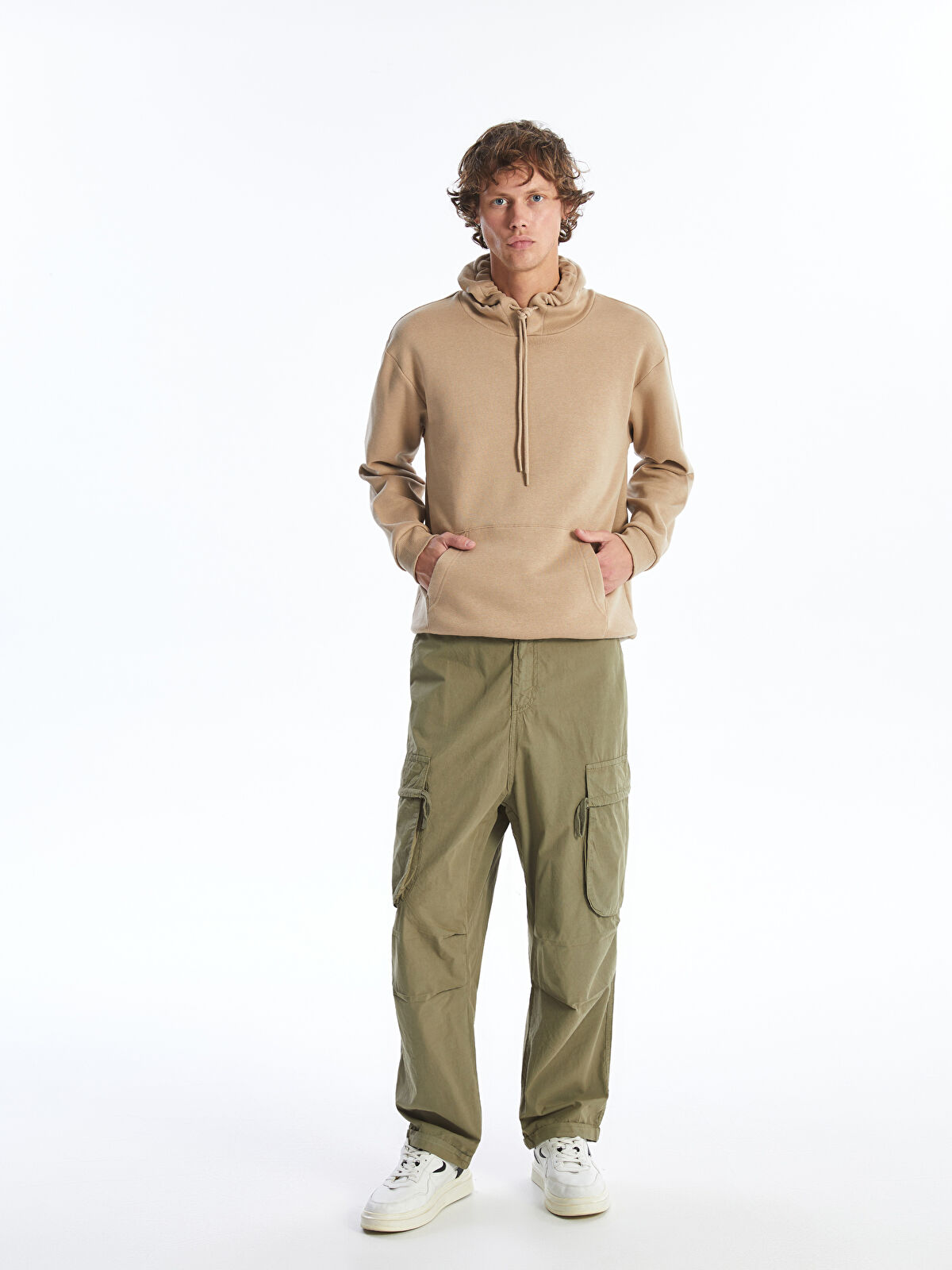 Long Sleeve Men's Thick Hoodie -W41590Z8-YJ3 - LC Waikiki