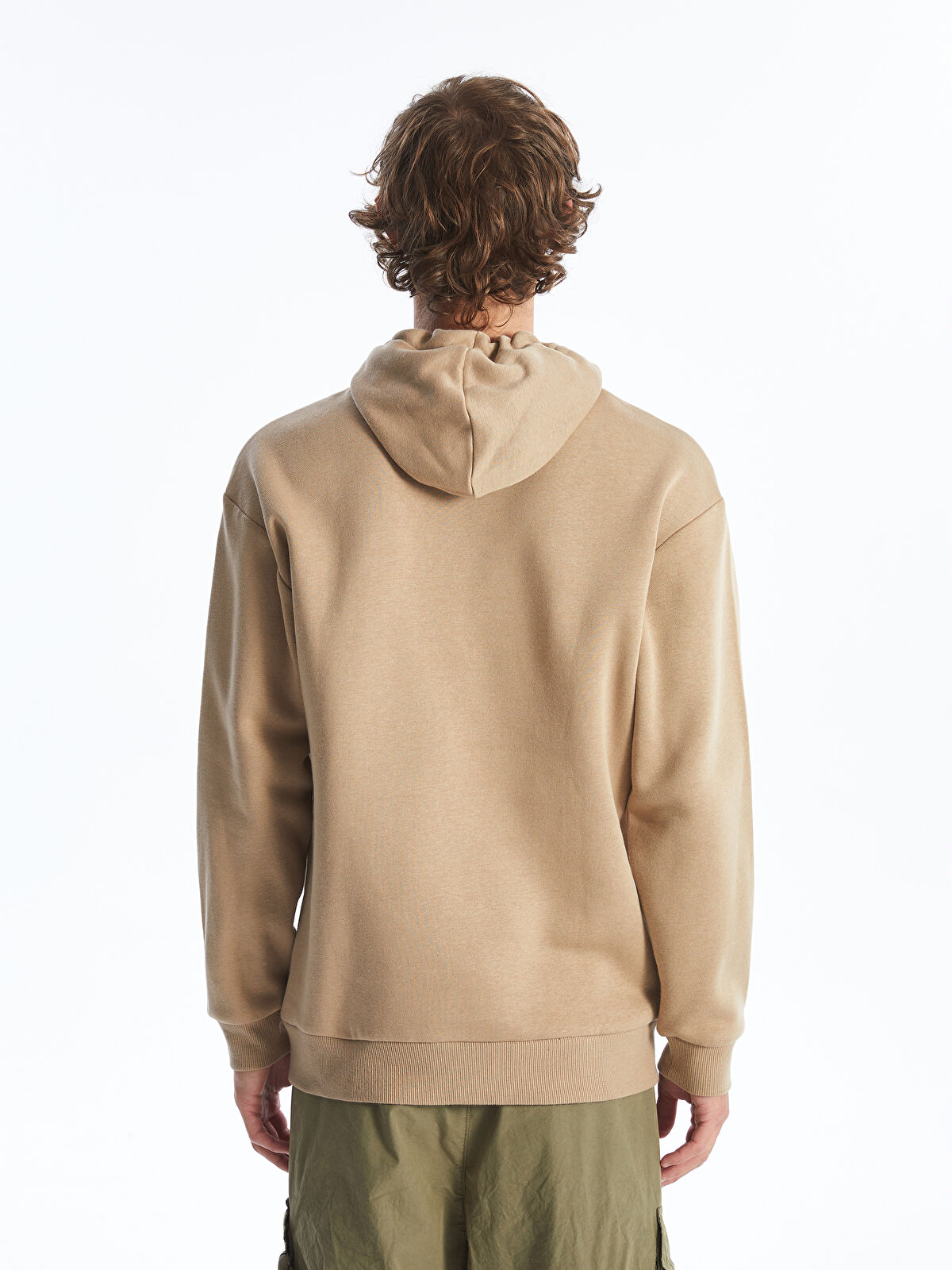 話題の人気 Long Sleeve Men's Thick Hoodie -W41590Z8-YJ3 - LC Waikiki トップス