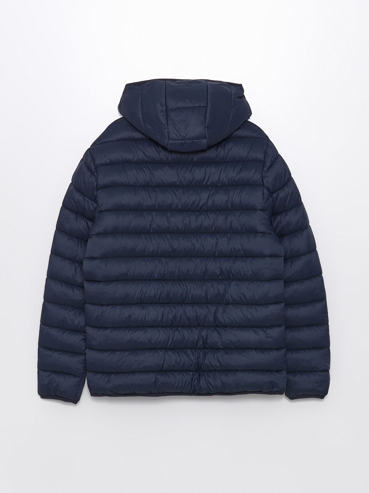 身丈53.身幅41.サイズ38.ファー着き、綿95ポリ5. LCWAIKIKI Classic Standard Fit Hooded Men's Puffer Coat