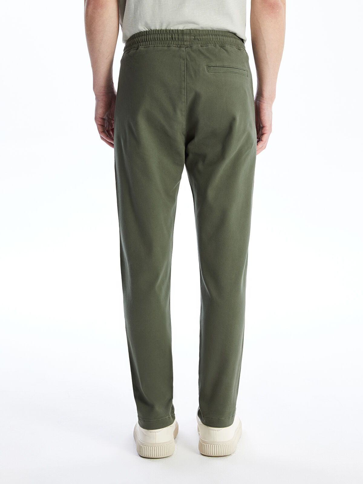 【送料無料ライン/39ショップ】 Slim Fit Dobby Fabric Men's Trousers -W42280Z8-SAY - LC Waikiki パンツ